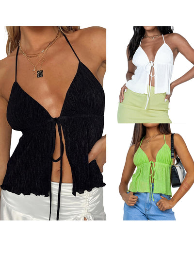 Halterneck Crop Top