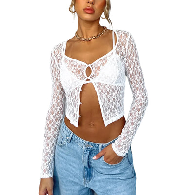 See Through Cardigan