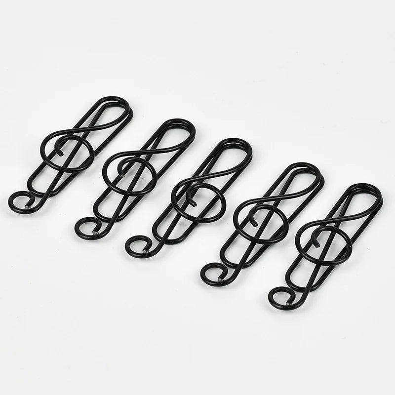 10pcs Cute note metal memo paper jacket, note paper clip, creative bookmark content book, office school stationery materials