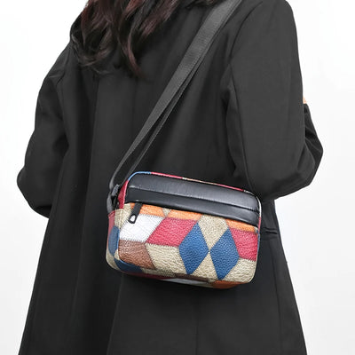 New trendy and versatile small-sized indie-style backpack with zipper, single-shoulder bag, best-selling women's bag.
