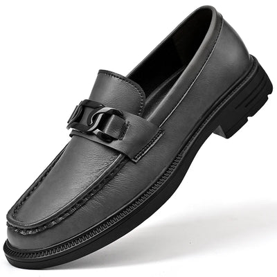 Handmade Casual Loafers Breathable Male Driving Flats Hot Sale Man Platform Business Shoes Genuine Leather Men's Slip on Shoes