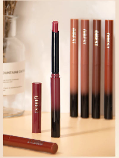 New Velvet Matte Lipstick Long Lasting Waterproof Lipstick Non-Stick Cup Lip Stain Tint Cosmetics Lip Pencil Liner Makeup