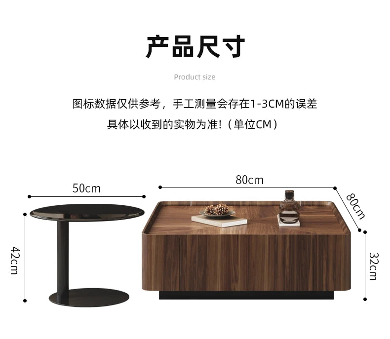 Nordic Furniture Small Table Living Room Corner Tables Aesthetic Home Center Hospitality Side Coffee Tisch Tavolo Salotto Luxury