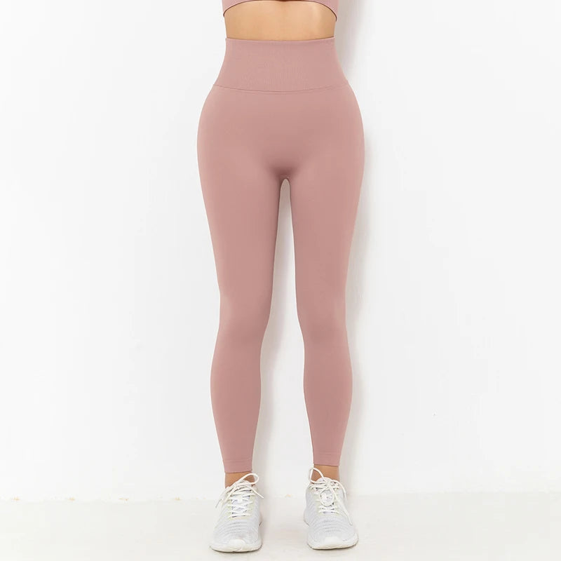Women Leggings Stretch Yoga Pants High Waist Butt Lifting-Leggings Running Cycling Workout Gym Tights Jogging Fitness Pants