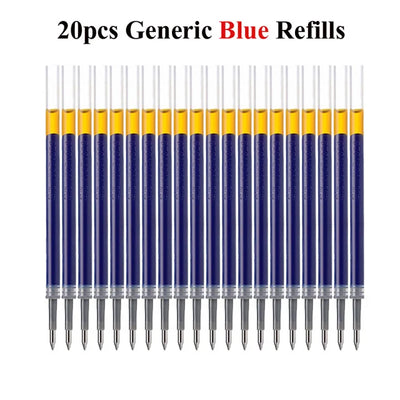 5pcs High-quality Retractable Gel Pen 0.5mm Quick Dry Black Ink Pen Fine Tip Smooth Writing Cutes Pen School Office Supplies