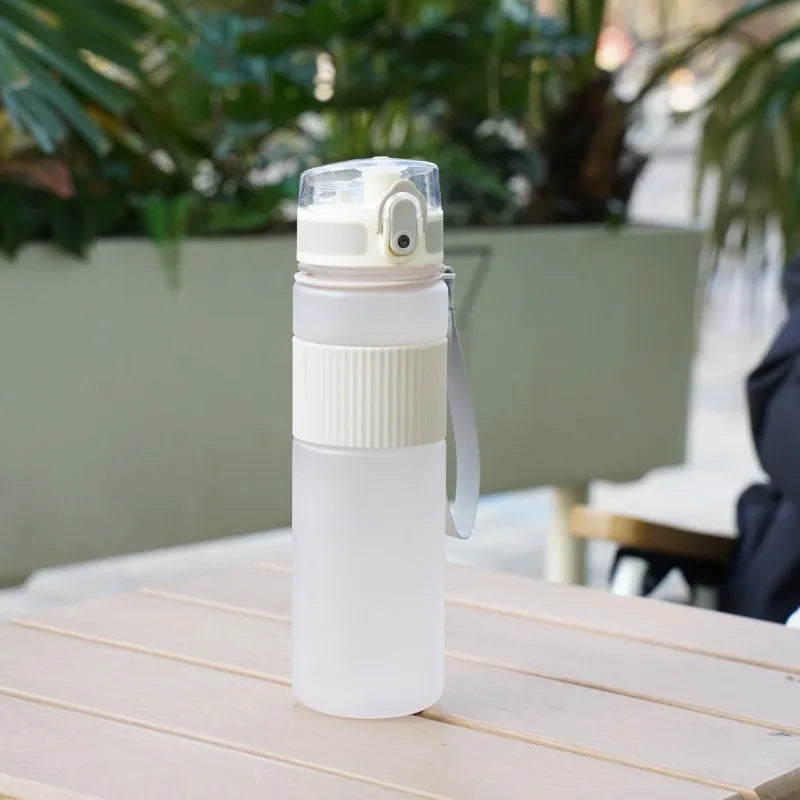 1pc BPA-Free Plastic Water Bottle with Lid and Strap-Ideal for Hiking, Fitness, and Casual Use - Perfect Gift for Father'S Day