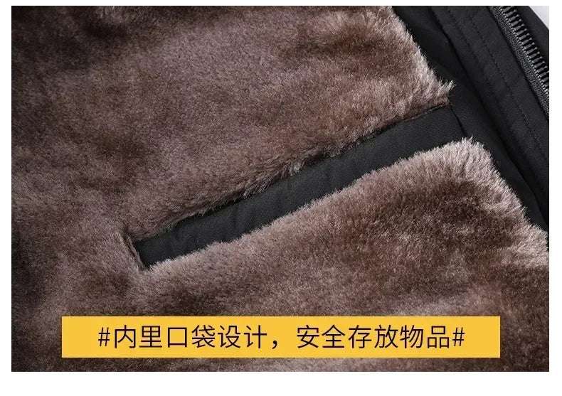 Winter Jacket Men Thicken Warm Parkas Hooded Coat Fleece Man's Jackets High Quality Outwear Jaqueta Masculina Drop Shipping