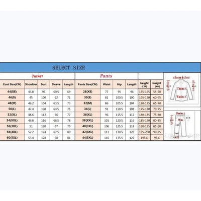 British Style Slim Fit Men Suit Two-pieces(Jacket+Pants)Formal Groom Wedding Tuxedo Prom Banquet Male Set