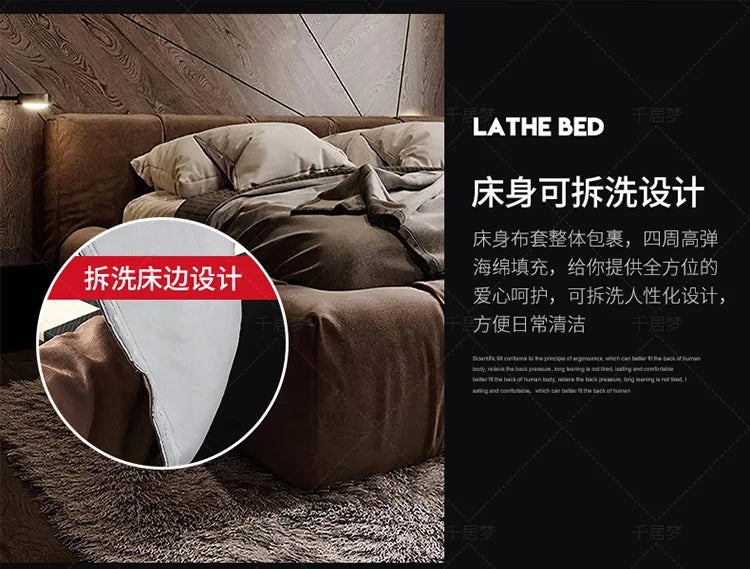 European Fashionable Bed Frame Confortable Ltalian Style Quality Wedding Bed Designer Create Twin Cama De Casal Beds Furniture