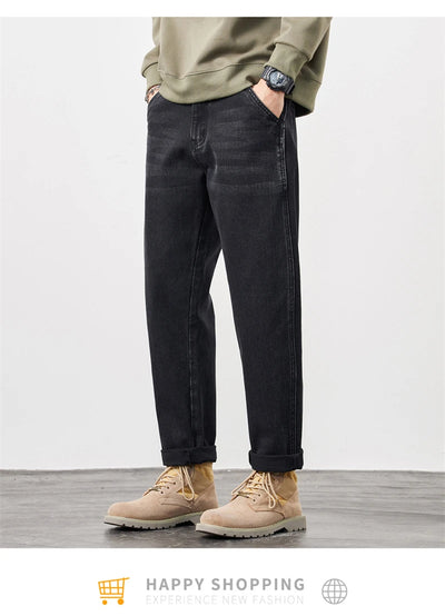 Men's Jeans Baggy Pants Loose Fit Harem Pants For Men Clothing Streetwear Fashion Pockets Patchwork Large Trousers Oversized 42