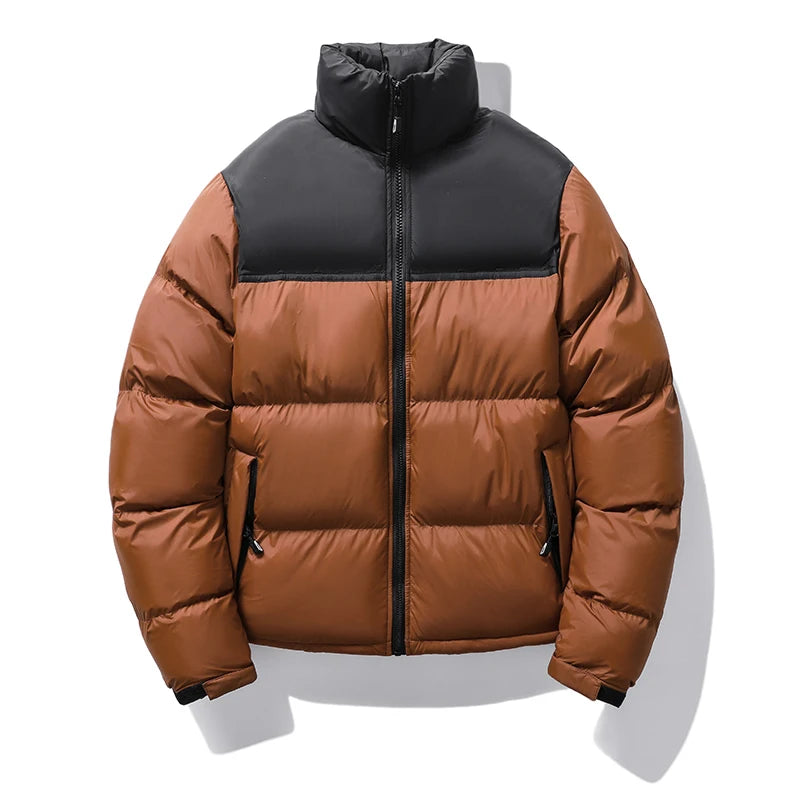 Jacket Male Overcoat Outwear Plus Size 4XL Winter Men Casual Windproof Padded Duck Down Parkas Coat Man Thick Stand Collar Parka