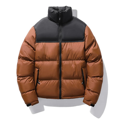 Jacket Male Overcoat Outwear Plus Size 4XL Winter Men Casual Windproof Padded Duck Down Parkas Coat Man Thick Stand Collar Parka