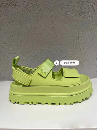 Women's Roman sandals with astronomical optical shoes, casual and comfortable thick sole height increase, summer, 2025