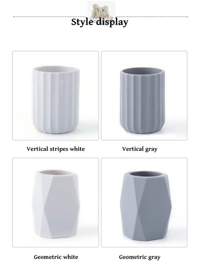 1PC Silicone Simple Pen Holder Korean Stationery Desktop Storage Necessities for Back to School Study Office Stationery