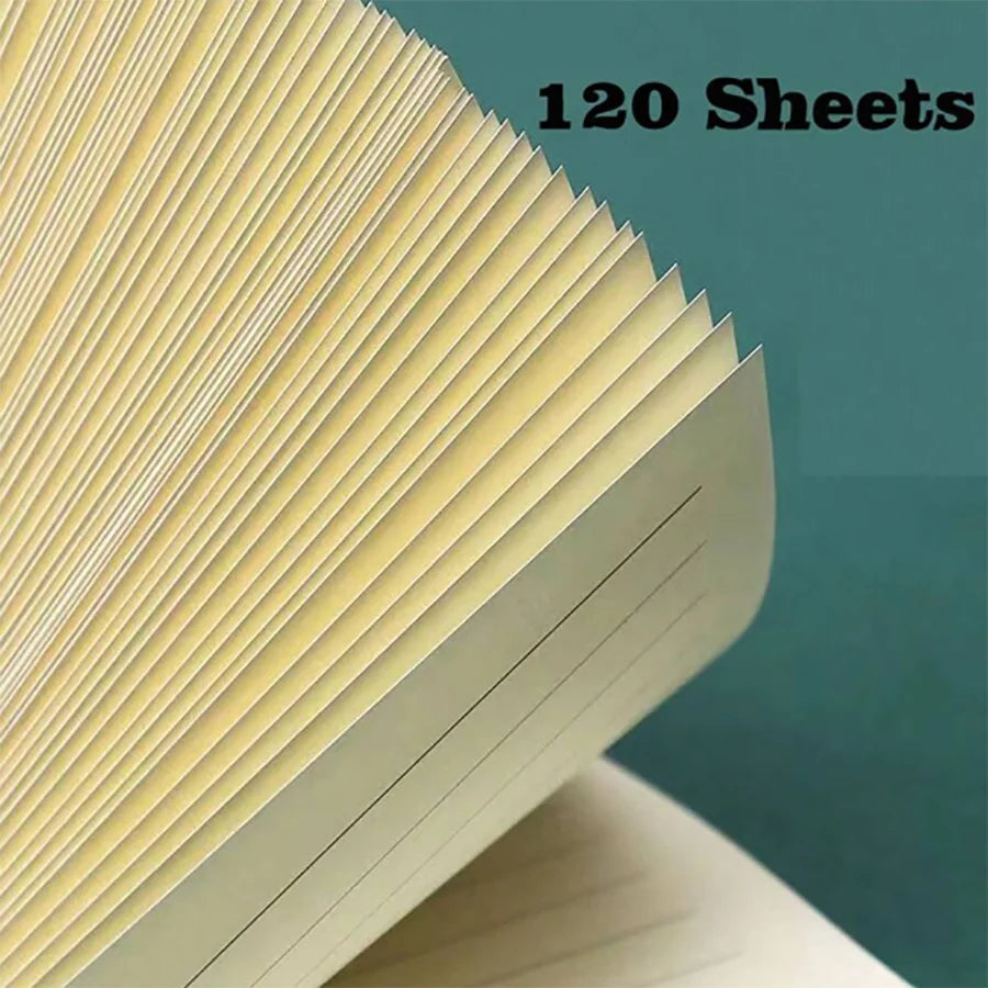 A4 A5 B5 Spiral book coil Notebook 120 Sheets 240 Pages Grid Notebook PP Cover