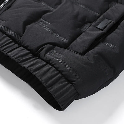 2024 Casual Autumn Winter Jacket Men Bomber Jacket Thicken Men Fashion Clothing Streetwear Cotton Padded Jacket Slim Fit Coat
