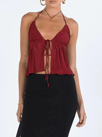 Halterneck Crop Top