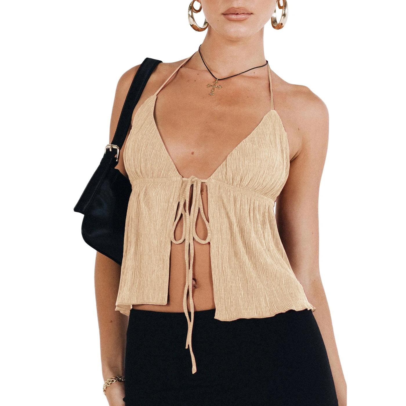 Halterneck Crop Top
