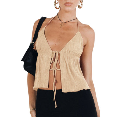 Halterneck Crop Top