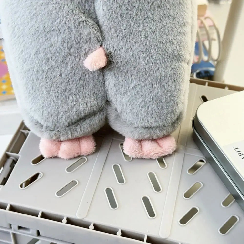 3D Mole Pencil Case Plush Cute Stationery Storage Bag Large Capacity Dirty Resistant Stationery Case Middle School Student