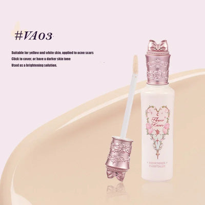 Midsummer Concealer Lightweight Cream With Hyaluronic Acid,Liquid Highlighter For Dark Circles & Redness 0.21 fl.oz
