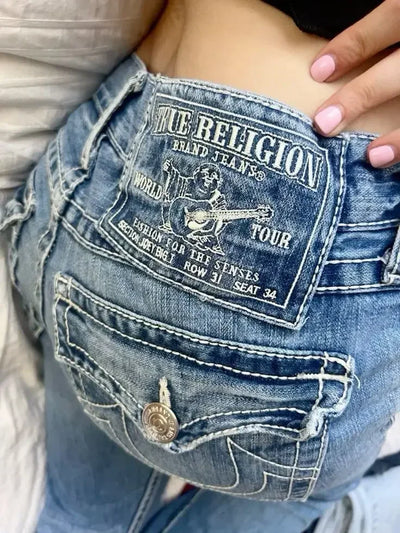 Y2k Streetwear Jeans Mens Womens Harajuku Retro Multi Pocket Washed Worn Out Jeans Fashionable Hip Hop Oversized Wide Leg Pants