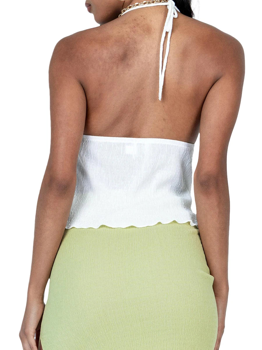 Halterneck Crop Top