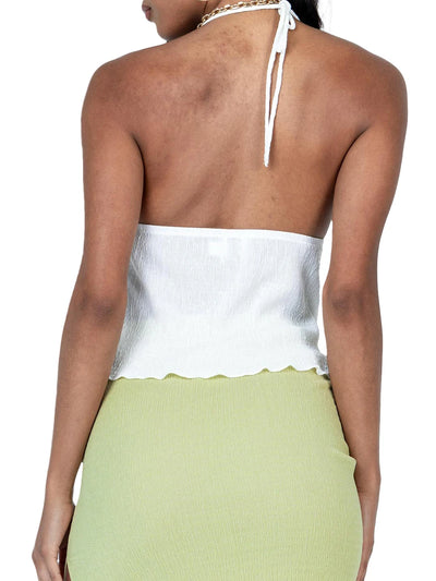 Halterneck Crop Top