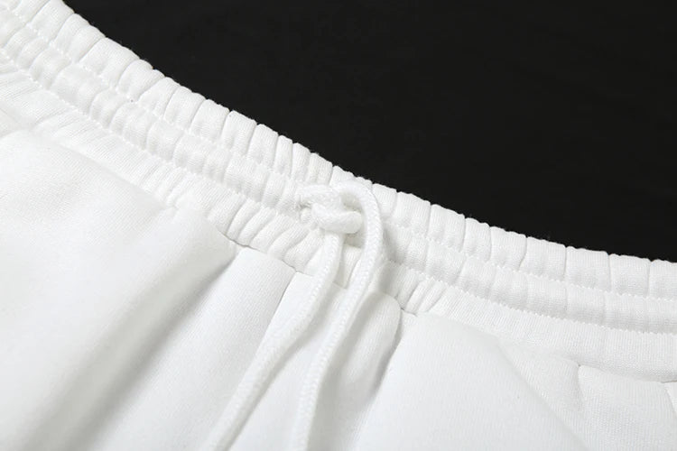 Weird Puss Casual Sporty 2 Piece Set Summer Women Tracksuit Basic Plain Vest+Cycling Shorts Matching Skinny Streetwear Outfits