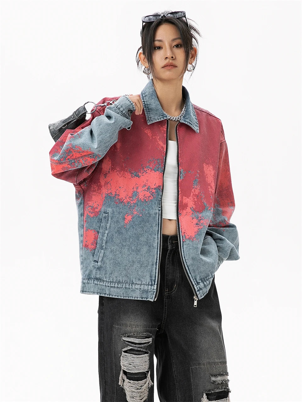 Women's Denim Jacket Lady Cowboy Jeans Jackets Women Outdoor Women's Clothing Novelties Sales Trend 2024 Female Cowgirl Clothes