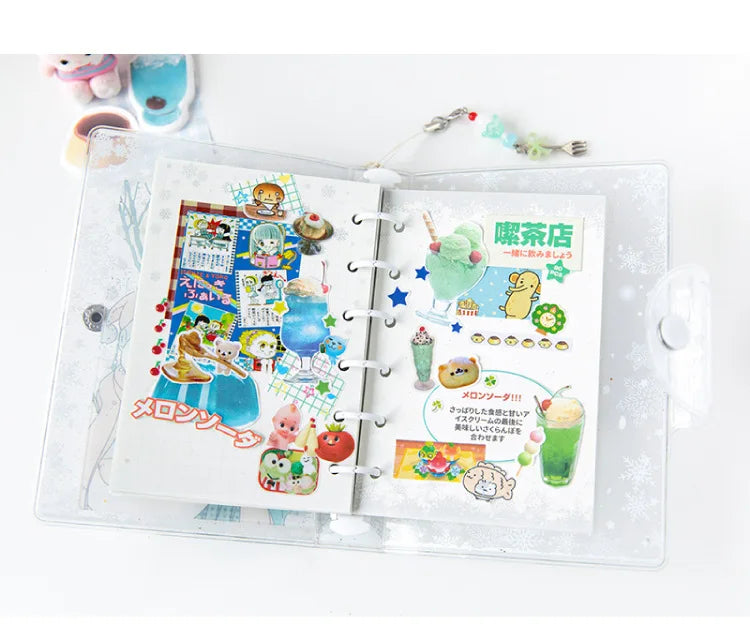 90pcs Cute Memo Pad  Set Welcome To The Teahouse Series  Memo Pad  Kawaii Stationery