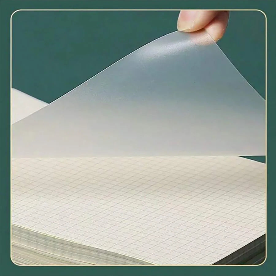 A4 A5 B5 Spiral book coil Notebook 120 Sheets 240 Pages Grid Notebook PP Cover