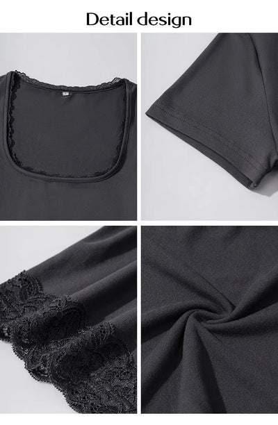 Lace Crop Tank Top