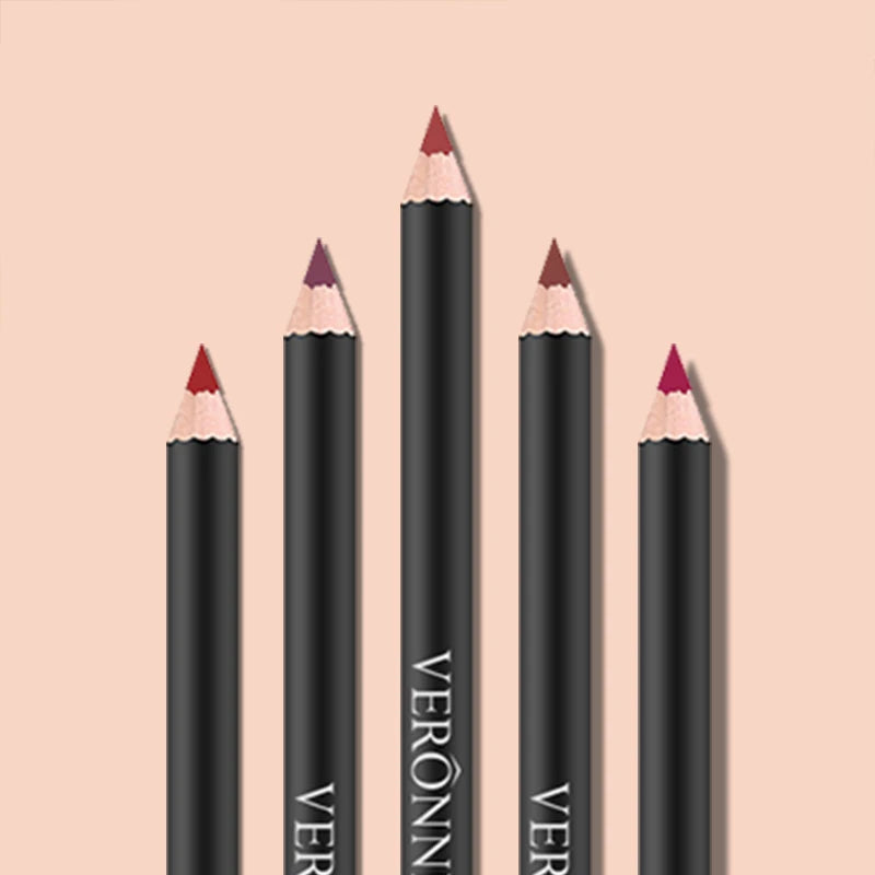 13 Colors Waterproof Nude Matte Lipliner Pencil Red Contour Tint Lipstick Long Lasting High Pigmented Lip Liner Lip Makeup Tool