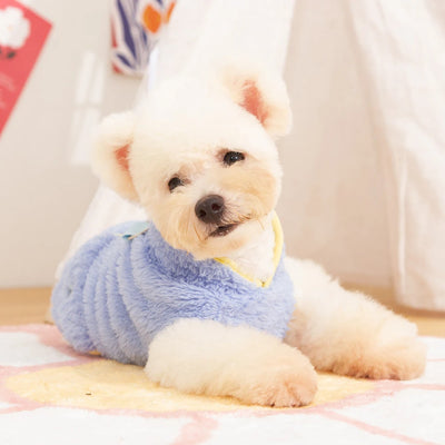 Winter Dog Jacket Warm Plush Dog Cat Vest Clothes for Puppy Kitten Sweater Chihuahua Yorkies Clothing Small Medium Dogs Pet Coat