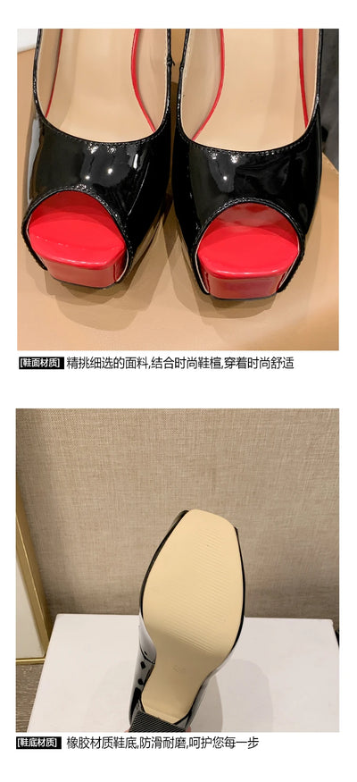 Elegant Pearl Shallow Women's Shoes 2025 Fashion Peep Toe Platform Ladies Thin High Heels Party Dress Pumps Shoes