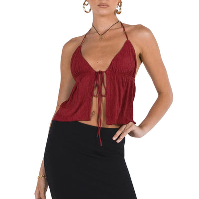 Halterneck Crop Top