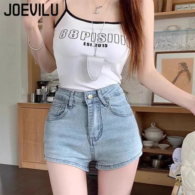 Women's Sexy Denim Shorts  Y2K Petite High Waisted Hip Lifting Shorts with Personality 3D Bow Detail Slim Summer Hot Pants