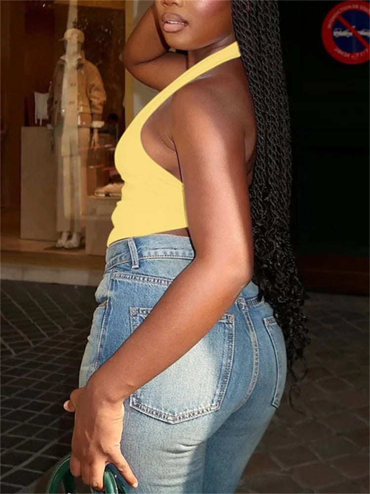 Tossy Backless Tank Top