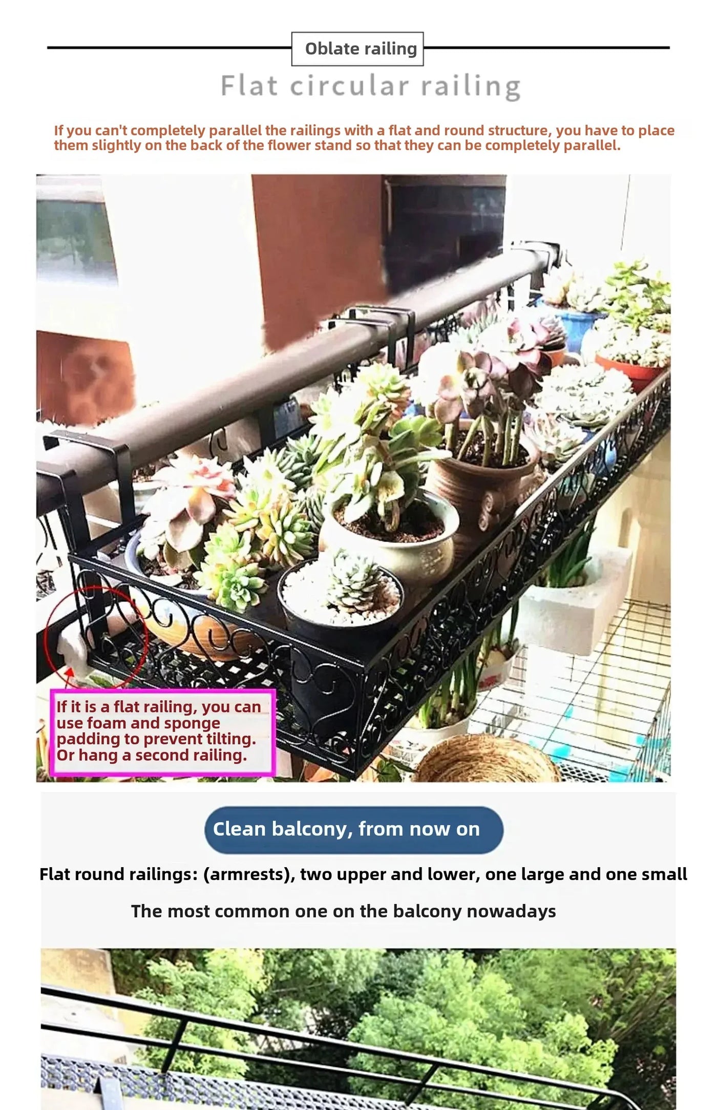 Elegant European-Style Flower Stand Expansive Iron Art Balcony Rail Organizer Decorative Hanging Pot Holder Urban Green Space