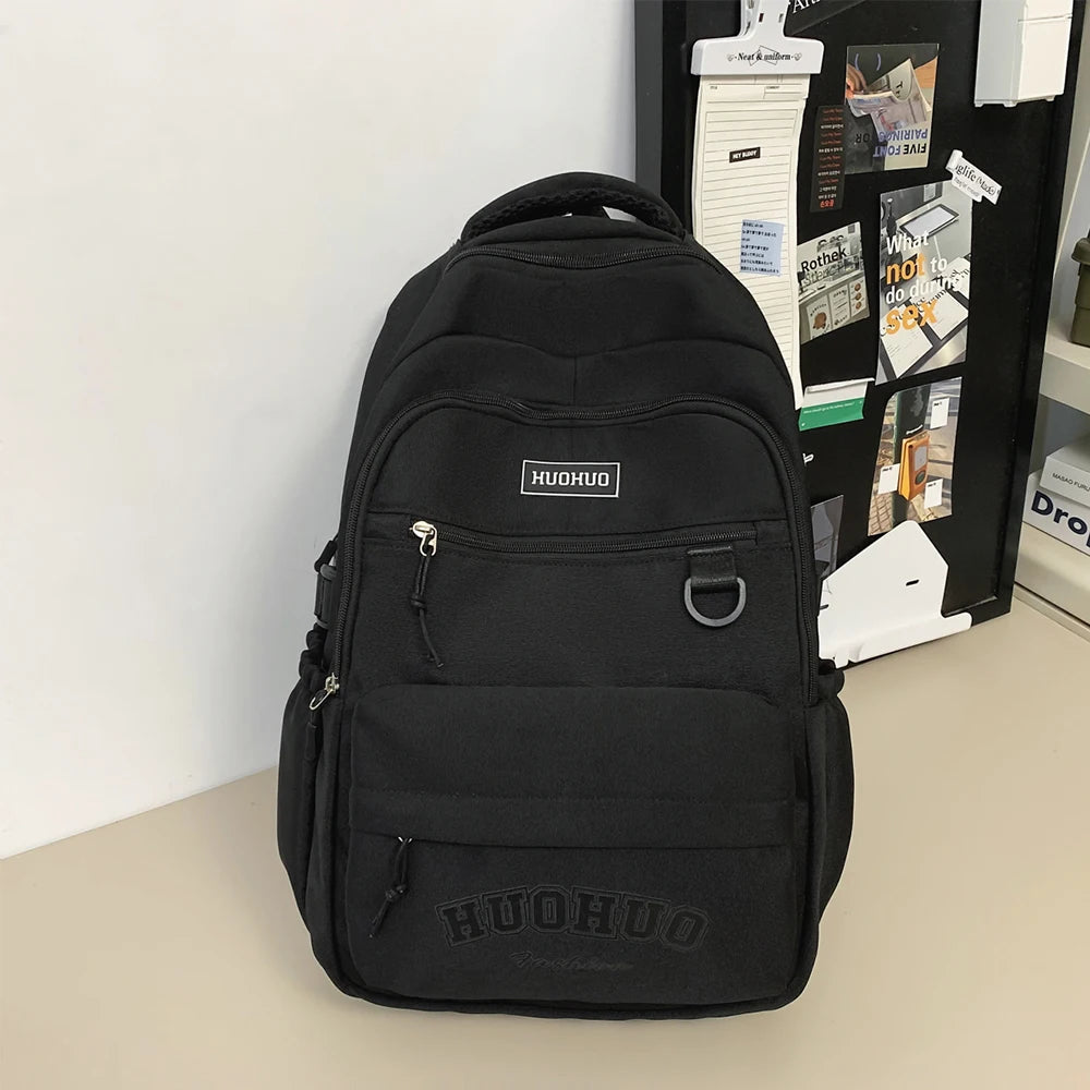 Outdoor Travel Light Weight Reduction Personality Niche Leisure Backpack Trend Backpack for Men and Women Large Capacity Compute