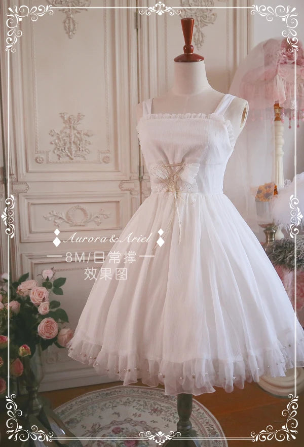 [AA lolita fashion]Aurora Ariel~Lolita Fashion 45cm 8m A Line Daily Wear Petticoat