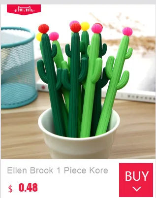 1 Piece Cute Kawaii Cartoon Alpaca Gel Pen Sheep Korean Stationery School Office Supply Handles Gift Ellen Brook