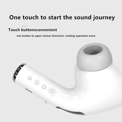 2025 NEW Jumbo Bluetooth Headset Speaker Wireless Speaker Portable Bass Booster, TF Card Support, AirPods Model Speaker