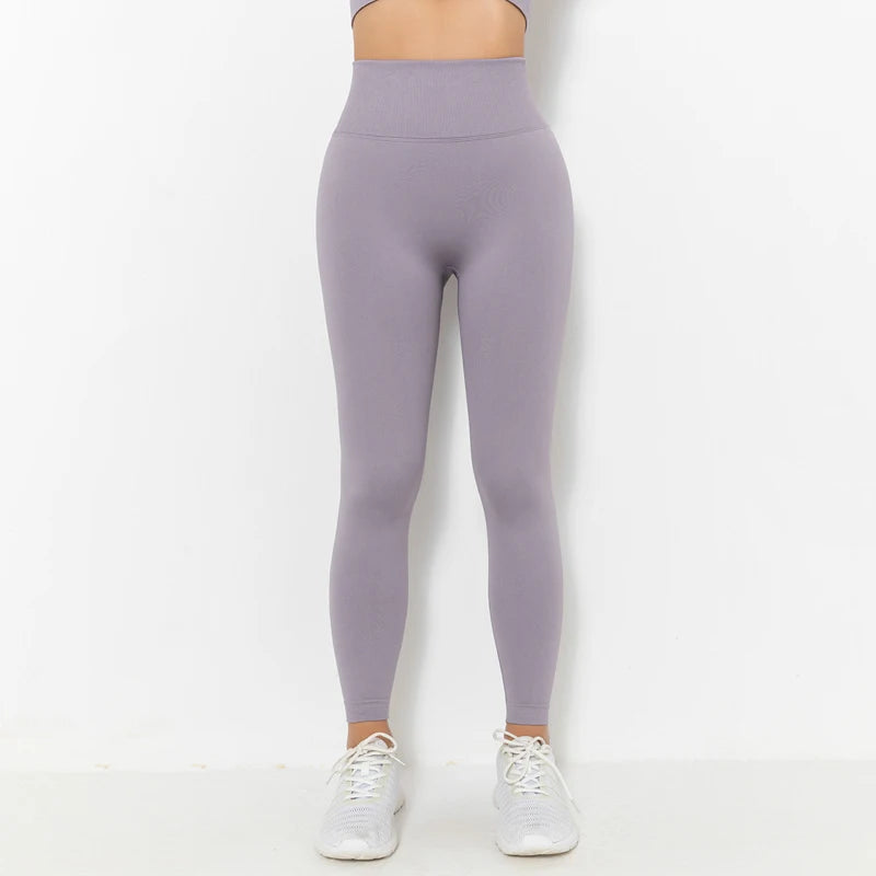 Women Leggings Stretch Yoga Pants High Waist Butt Lifting-Leggings Running Cycling Workout Gym Tights Jogging Fitness Pants