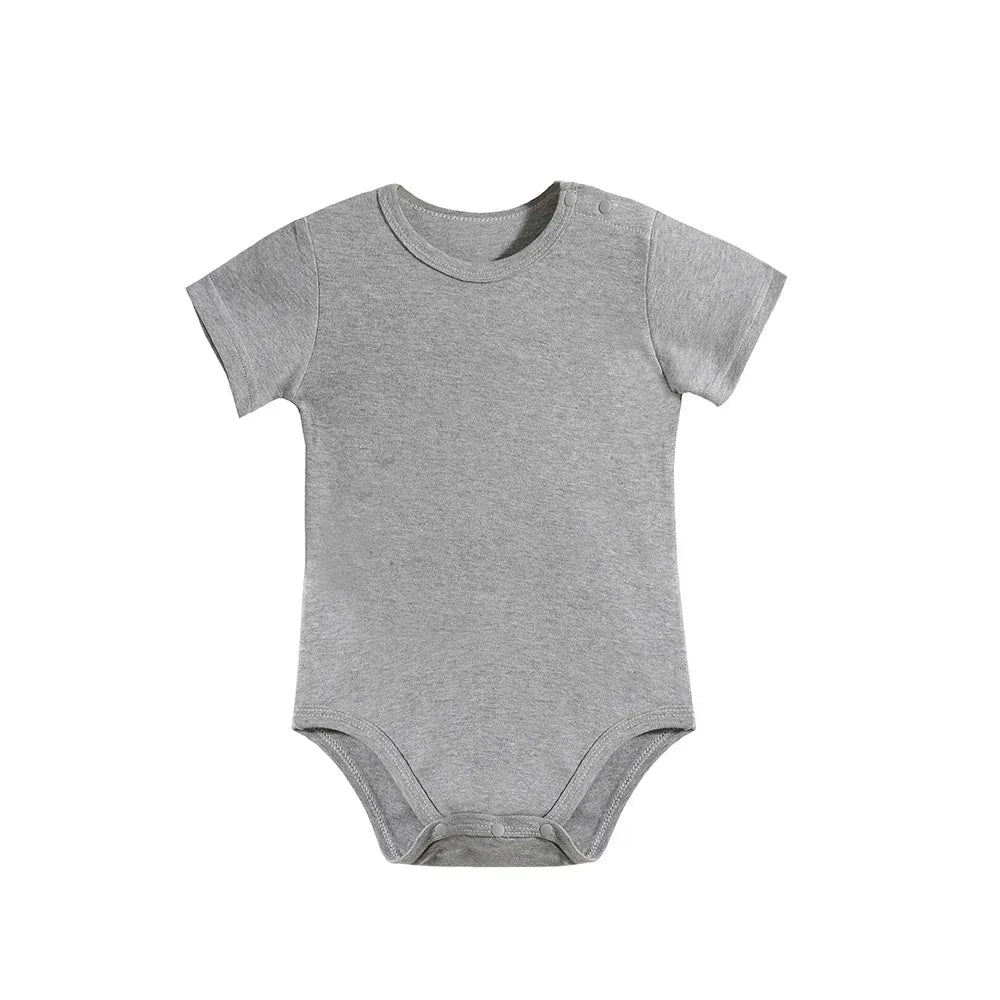 INSULAR Baby Cotton Rompers Infant Soft Jumpsuit Newborn Comfortable Bodysuits Kids Triangle Climbing Clothes Short Long Sleeves
