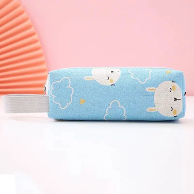 1 Pieces Kawaii Cute Cartoon Animals Pen Pencil Bag School Office Supplies Stationery Receive Tools Makeup Pouch Cosmetics Case