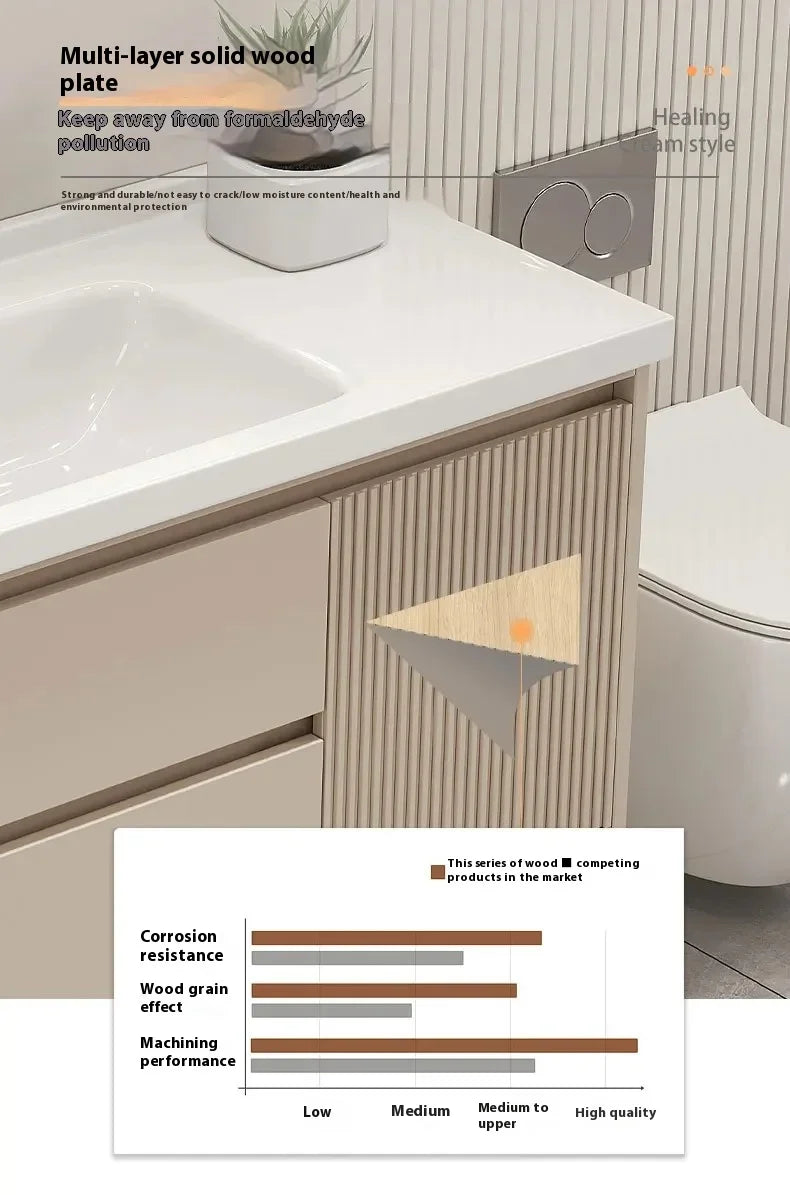 Furniture Basin Combination Bathroom Cabinet Modern Sink Washbasin Minimalist Bathroom Cabinet Washbasin Home Furniture