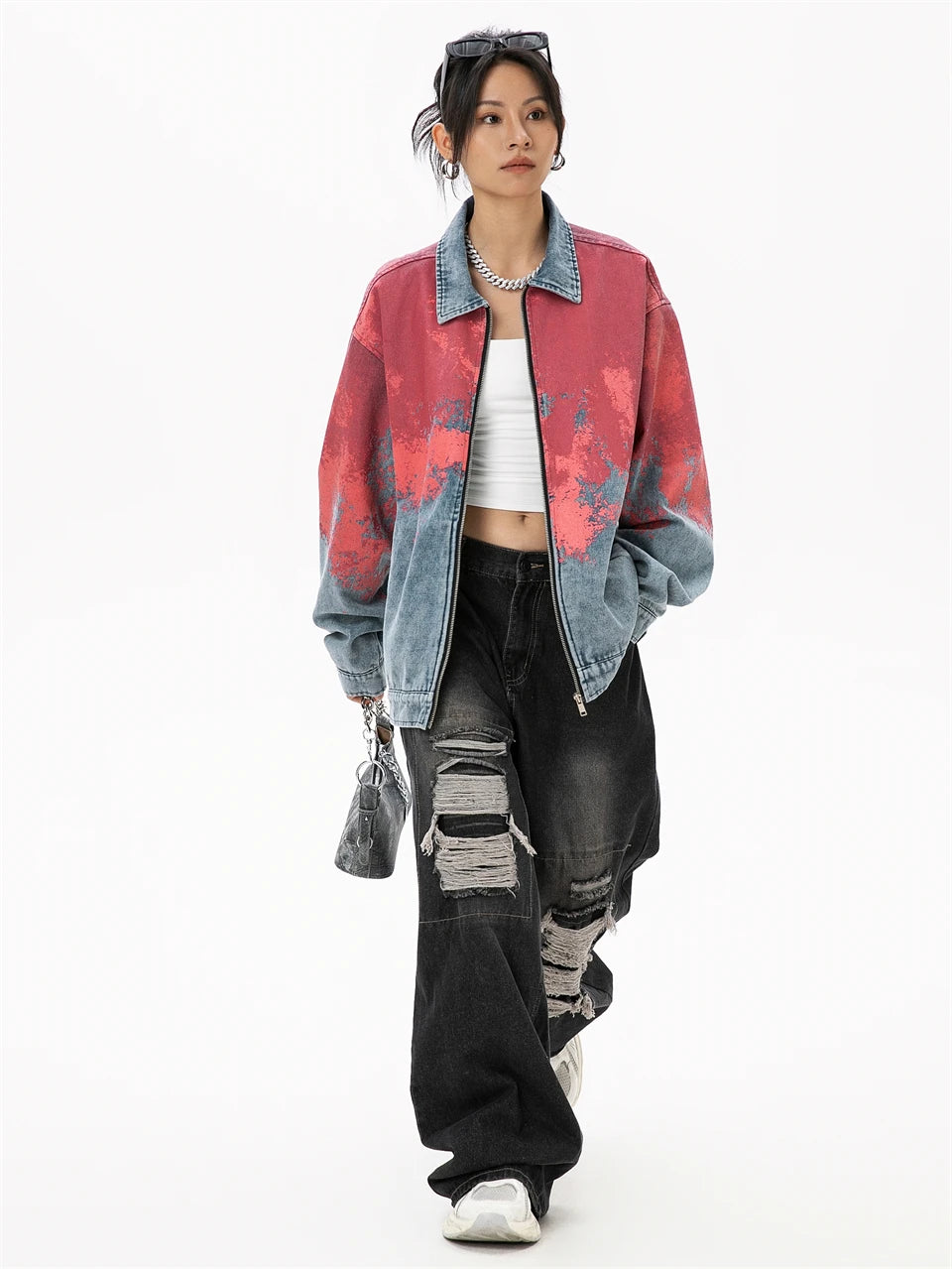 Women's Denim Jacket Lady Cowboy Jeans Jackets Women Outdoor Women's Clothing Novelties Sales Trend 2024 Female Cowgirl Clothes