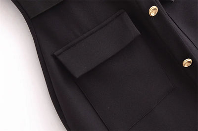 Women Long Dress Solid Color Summer Casual Slim Lady O-Neck Sleeveless Dresses Elegant Streetwear Female Button Up Belt Vestidos